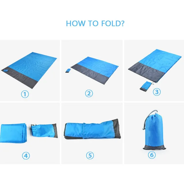 Waterproof Foldable Beach Mat 5