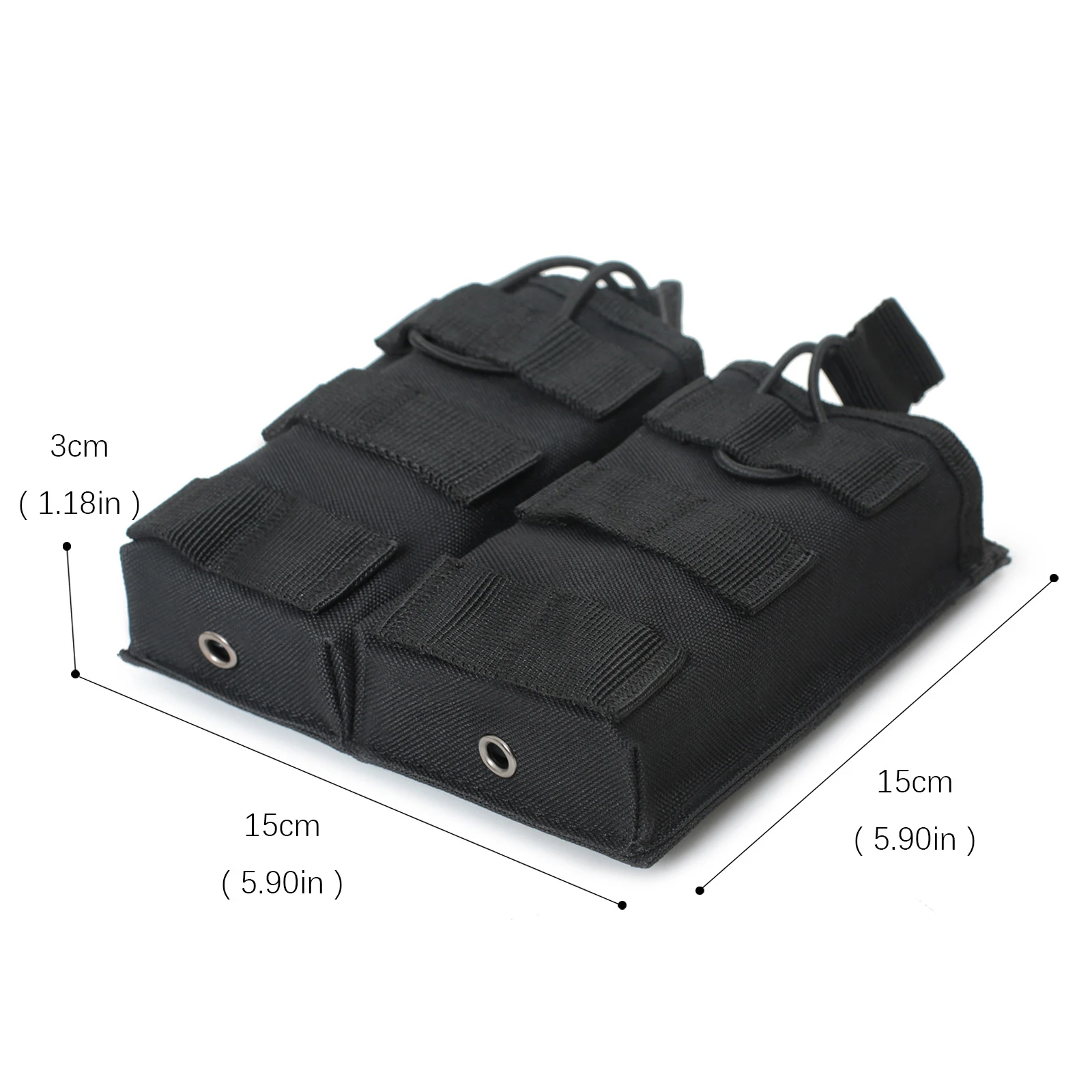 Nylon Tactical Magazine Pouch for M4 M16 Outdoor Storage