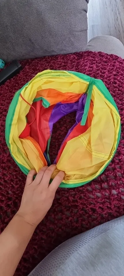 foldable Cat Tunnel Toy photo review