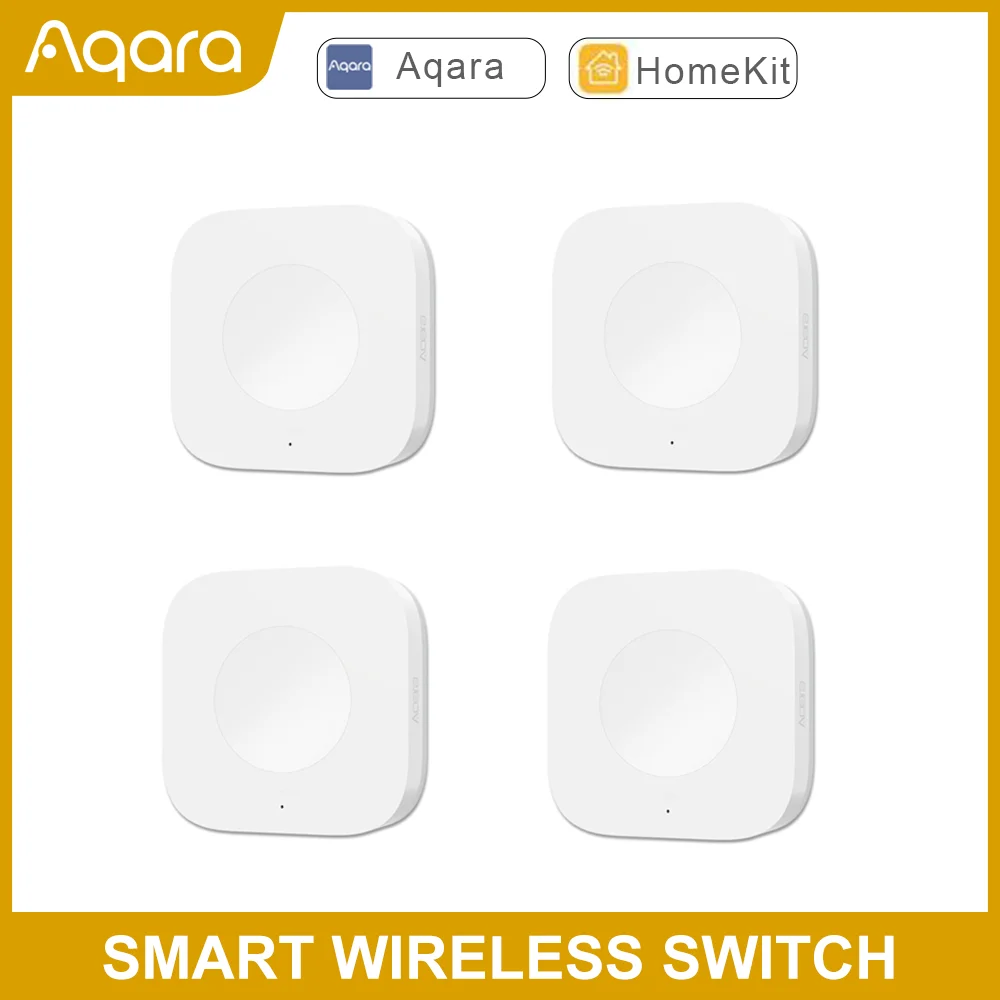 Aqara Mini Wireless Switch Zigbee Connection Versatile 3 way Control ...