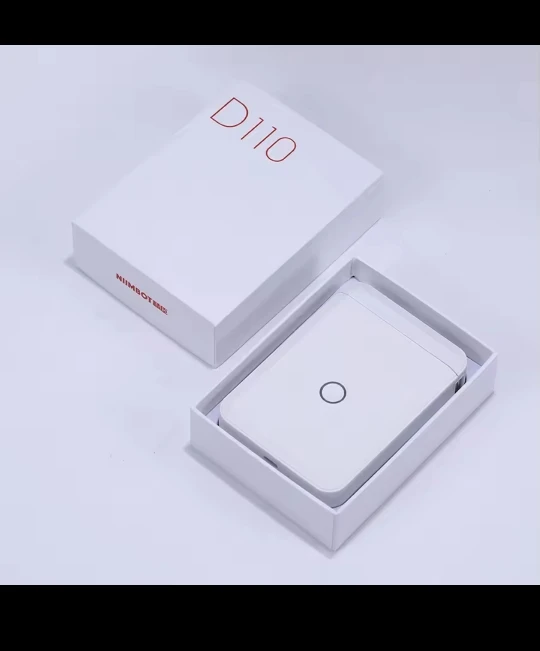 Niimbot D110 Mini impresora térmica portátil sin tinta, impresora autoadhesiva para hacer etiquetas, etiquetadora de pegatinas, etiquetadora photo review