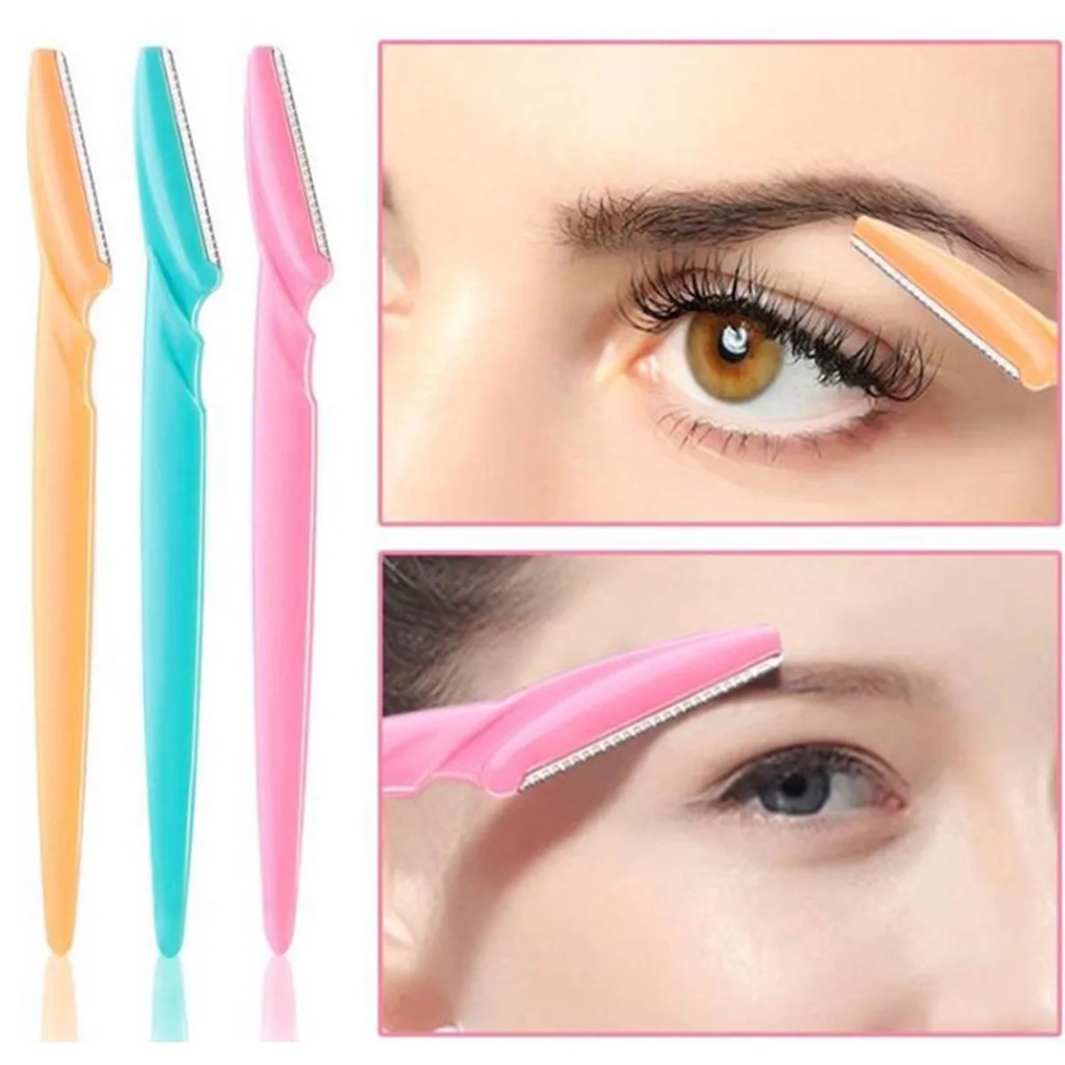 Kit 3 Razor For Eyebrows and Face
