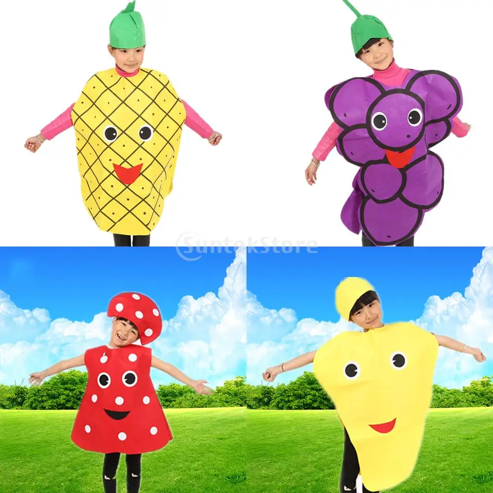 Disfraz Mazorca De Maíz Para Niños Y Niñas |[Envío En 24h