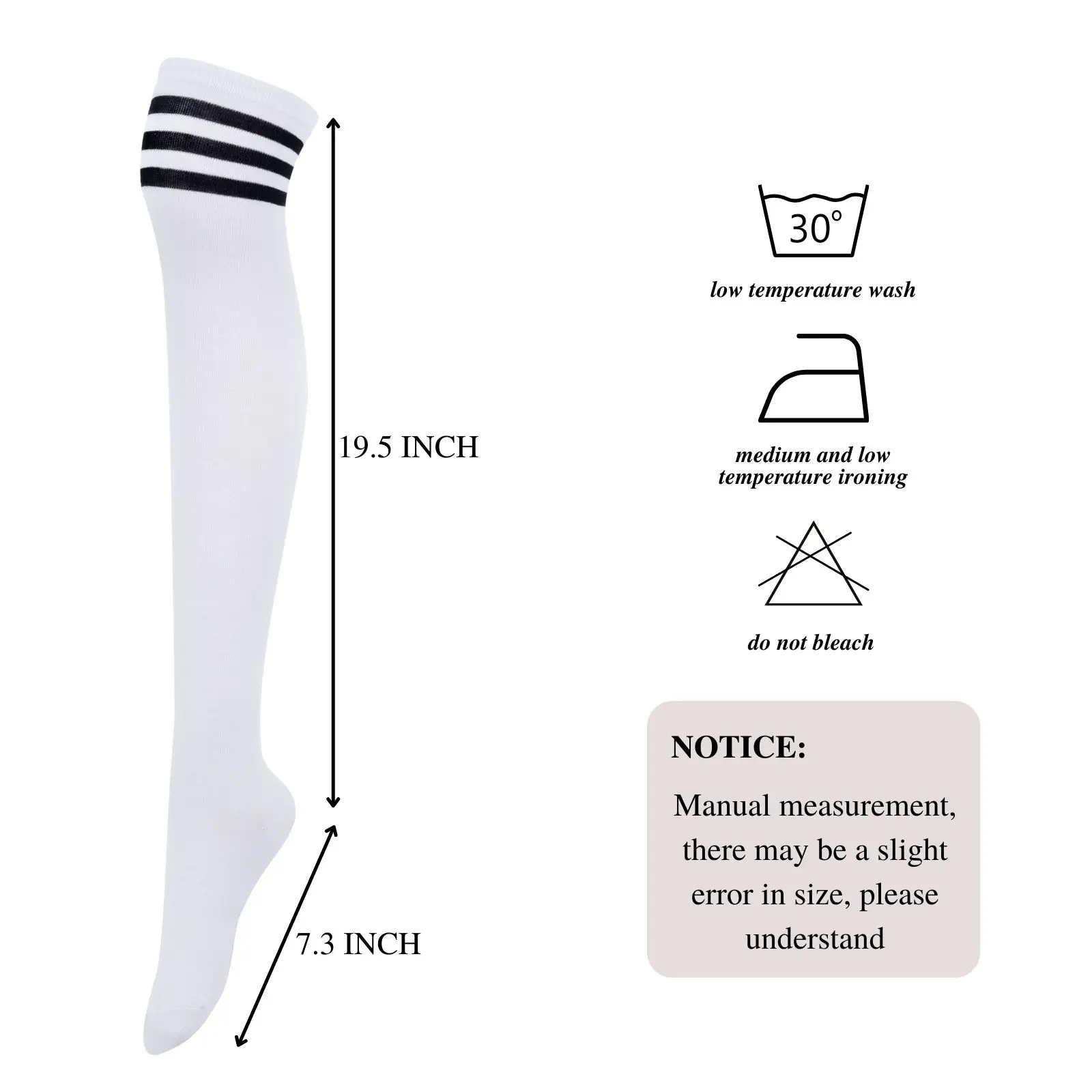 Thigh High Socks Cotton for Women