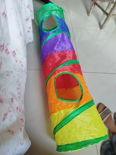 foldable Cat Tunnel Toy photo review