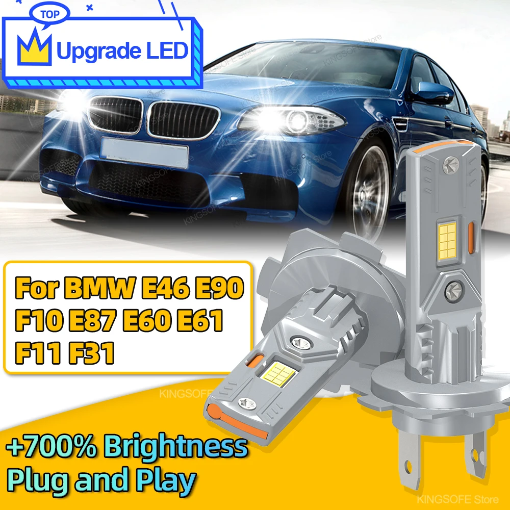 Pack Ampoules LED H7 BMW Serie 5 (E60 61) (2003 - 2010) - Kit LED