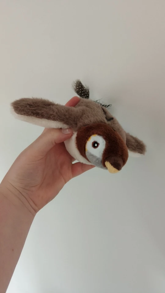 Catnip Squeaky Bird Plush (No Flying) photo review