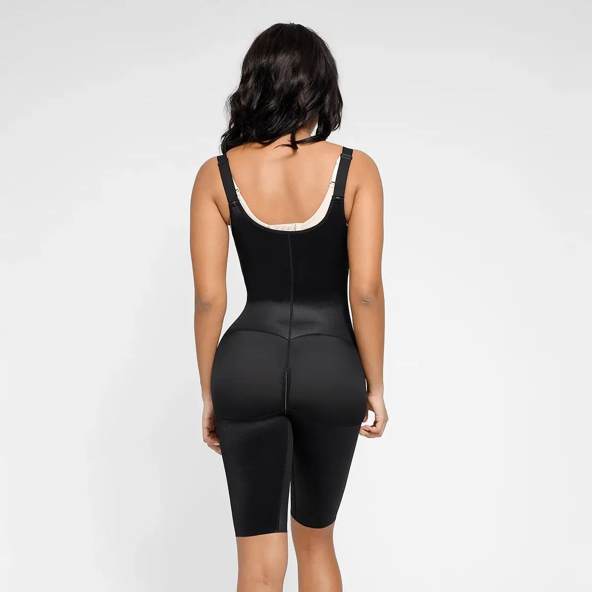Women Postoperative Faja Columbianas U-shaped Chest Support 3-breasted Body Shaper Tummy Control Sculpting Full Slim Body Shaper