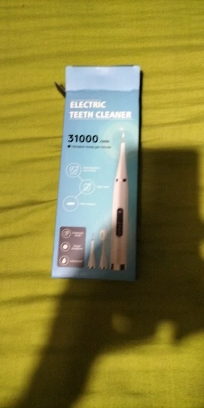 Electric Teeth Whitening Dental Calculus Scaler Plaque Coffee Stain Tartar Removal High Frequency Sonic Toothbrush Teeth Cleaner photo review