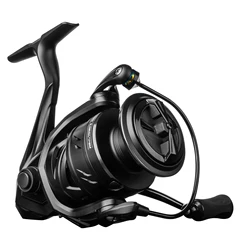 Premium Spinning Reel with 12kg Max Drag, 9+1 Ball Bearings, and 5.2:1 Gear Ratio - 5000 Series (Black)