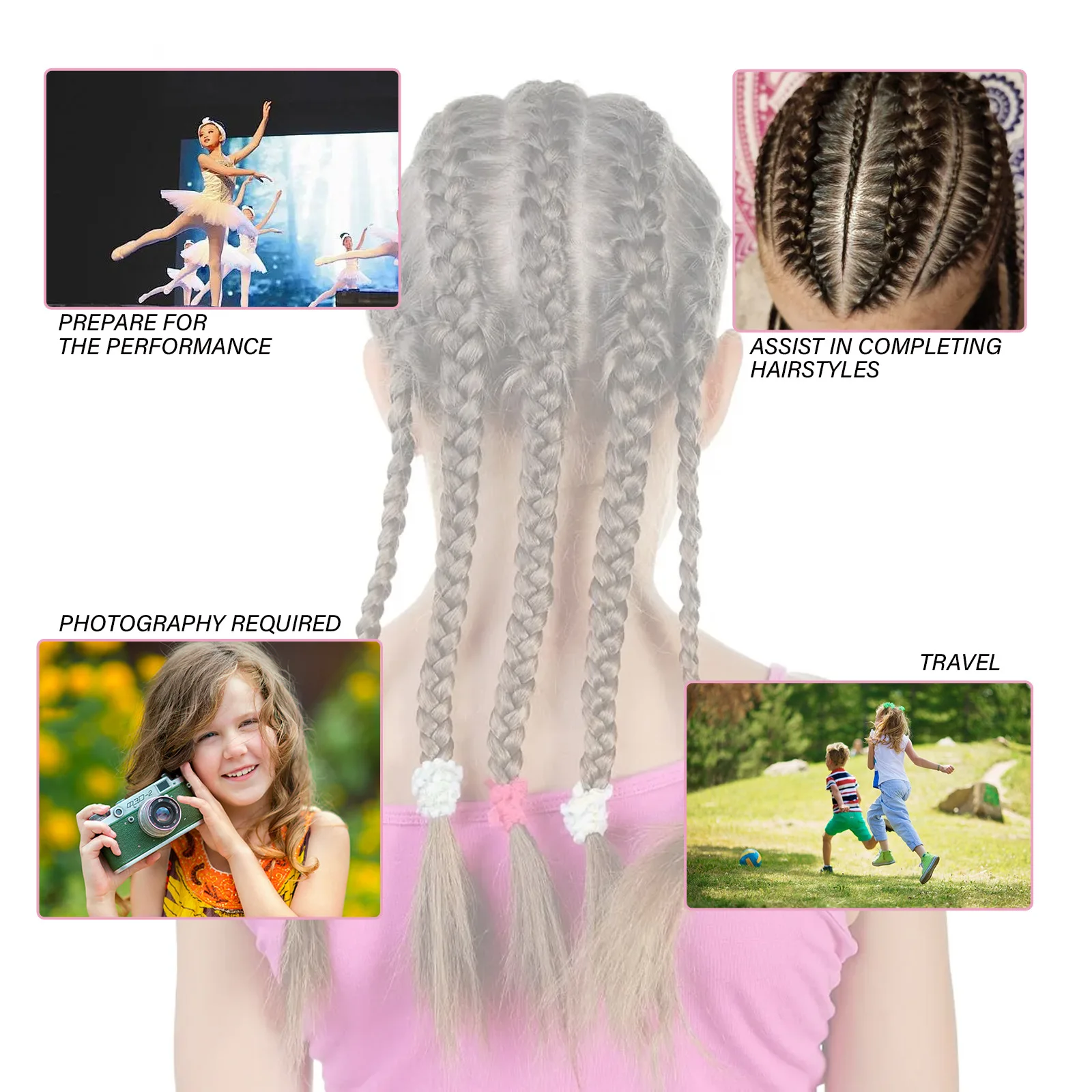 Fixed Hair Styling Spray Hair Gel Moisturize Fragrance Baby Edge Control Smooth Frizzy Leave In Conditioning Spray