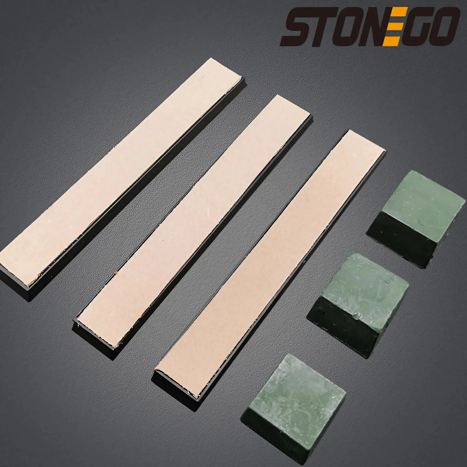 Premium Knife Sharpener & Leather Honing Strop with Polishing Compound