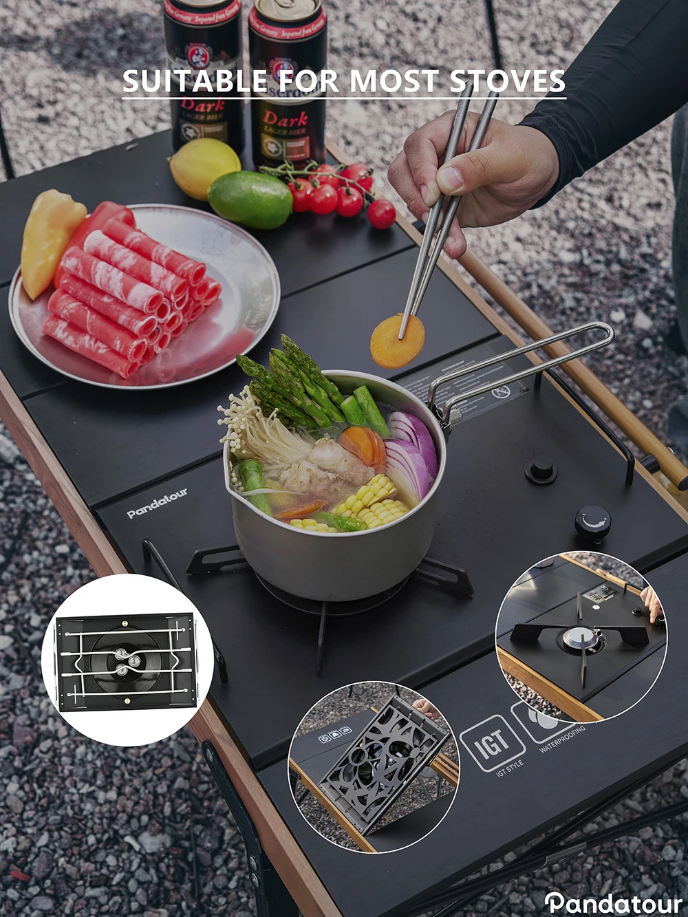 High Firepower IGT Folding Camping Stove 4