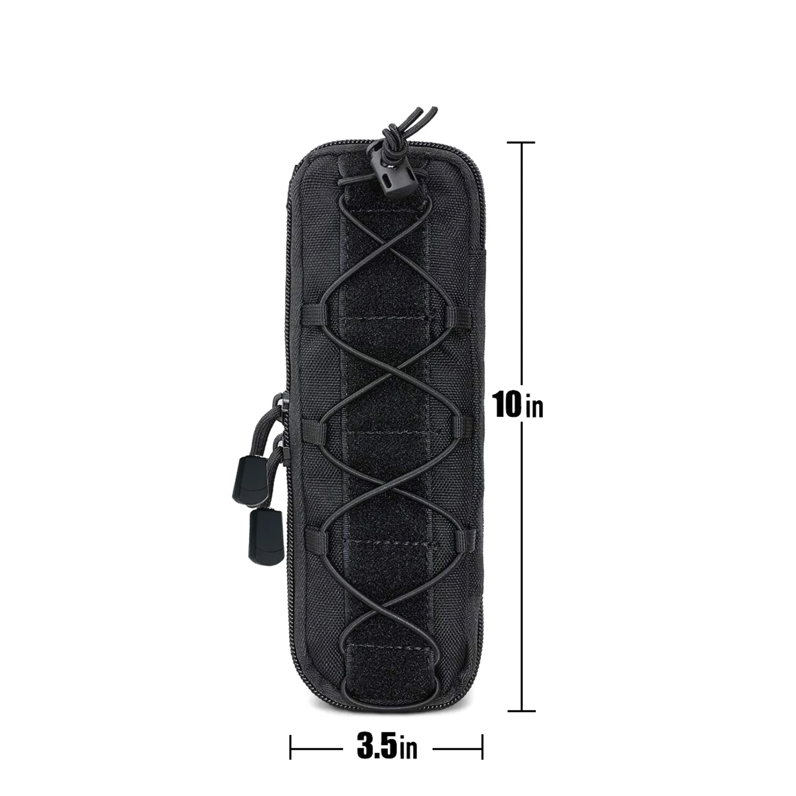 Nylon Tactical Torch Holster Pouch for Outdoor Utility