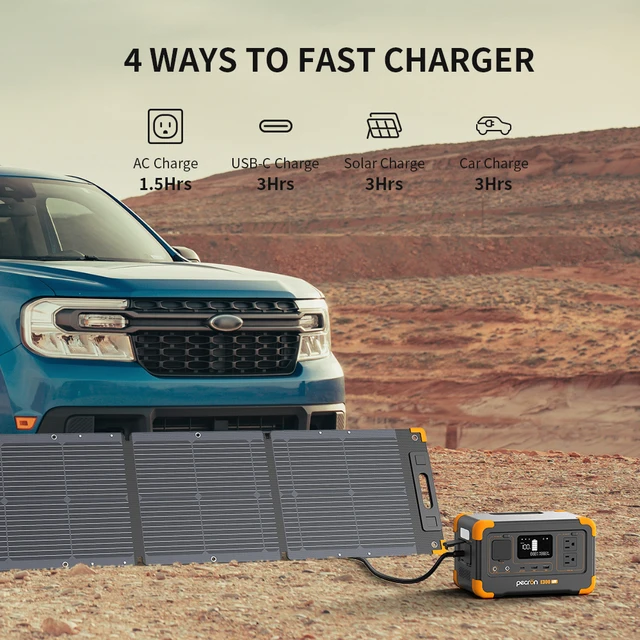 Portable 600W Solar Power Station 3