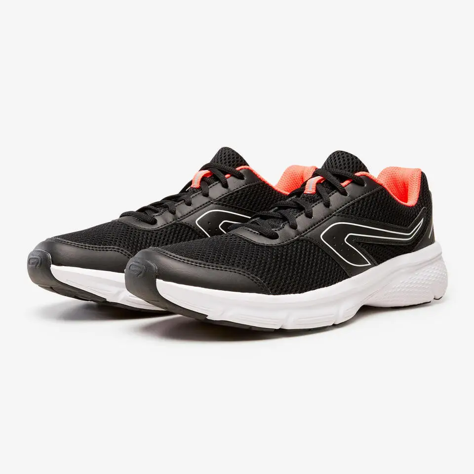 

KALENJI Women's Black Running Shoes / Light Jogging - RUN CUSHION Foam inner components and thickness make the shoe comfortable