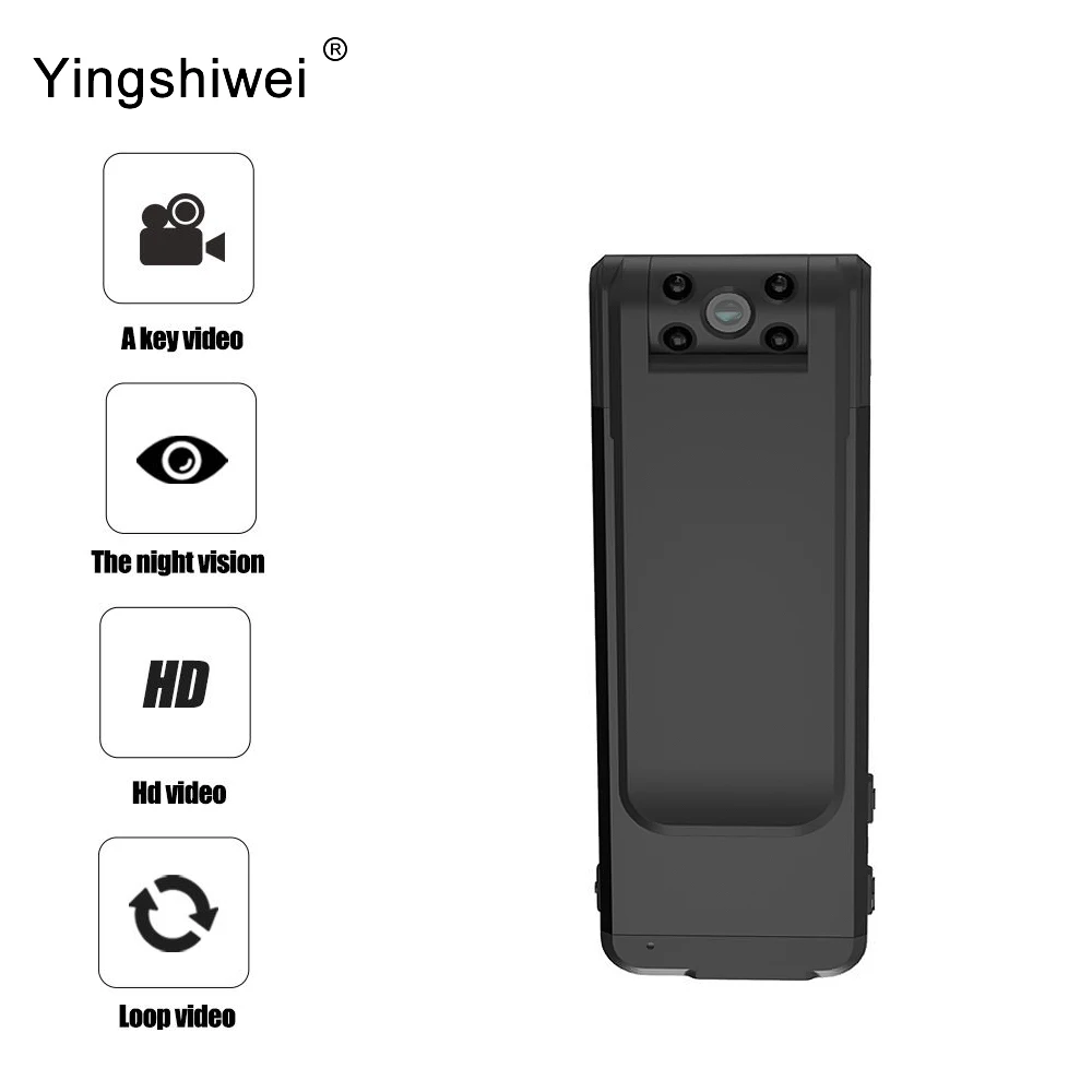 Yingshiwei B20 Motion Detection Network Cam Dv Dittafono Clip Videocamera Di Sorveglianza Registratore Vocale Digitale Mini Videocamera