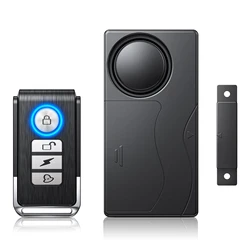 Wireless Remote Control Anti - Theft Door and Window Alarm System Kit (1 Set Alarm)