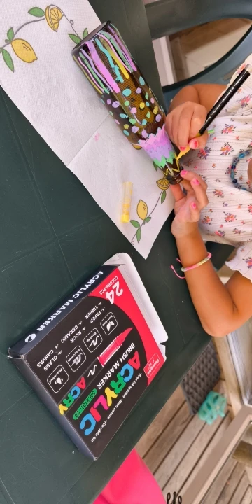 Acrylic Paint Markers Set (36-240 Colors) – for Wood, Glass, Plastic, Fabric, Ceramic & More