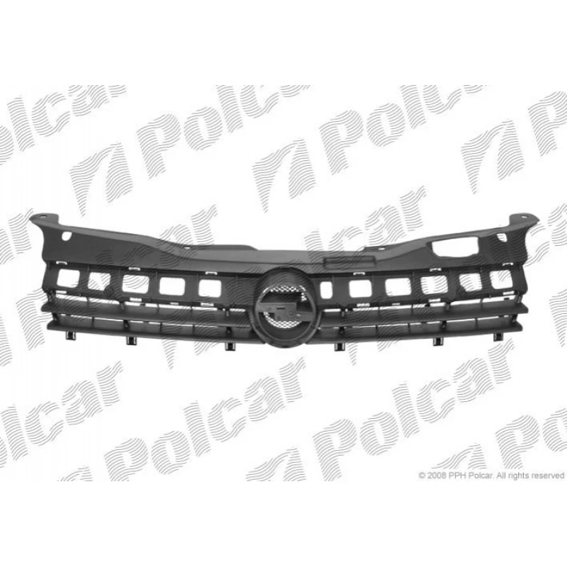 Front Grill for Opel Astra H 2004 2007 polcar 550905, Opel Aster grille