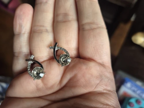 Korean Style Fashion Cross Stud Earrings photo review