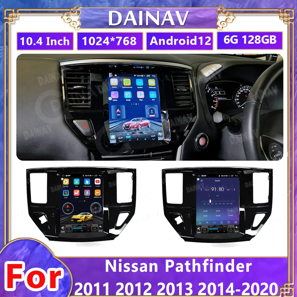 

Car Radio Audio 2 Din Android Stereo Receiver For Nissan Pathfinder 2014-2021 Touch Screen Car Multimedia Player GPS Navigation
