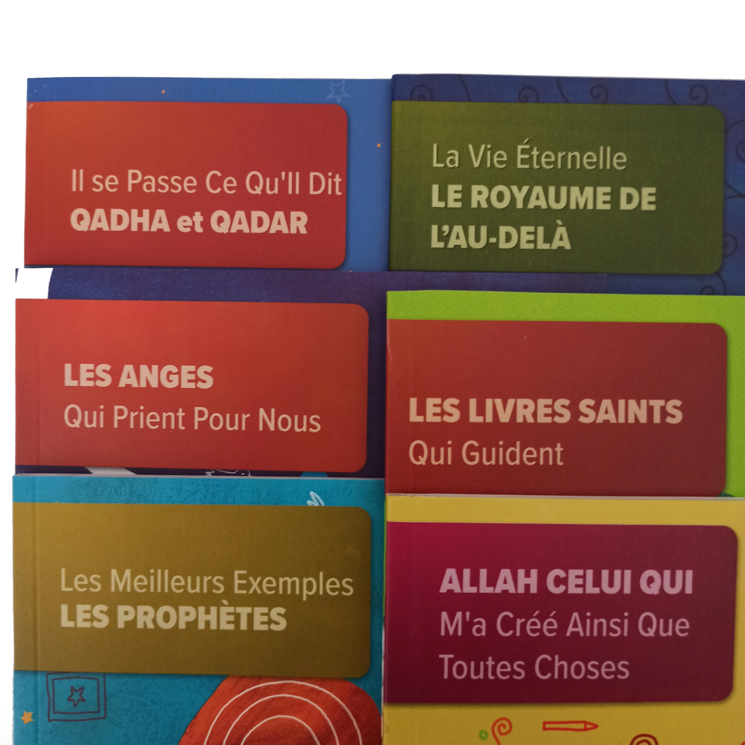 Name of the Book I love Series 6 Book French Set human and social Sciences Religion and spirituality