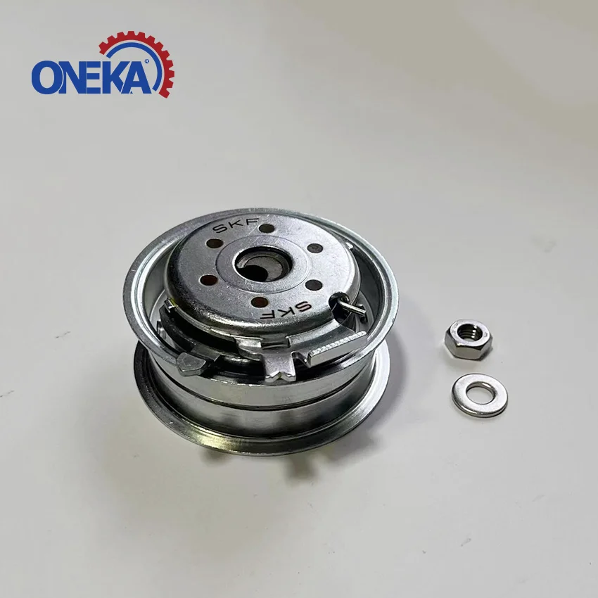 ONEKA Timing Belt Tensioner Pulley 06A109479 for Audi A3 A4 VW Golf Caddy Bora Petrol 1.6L
