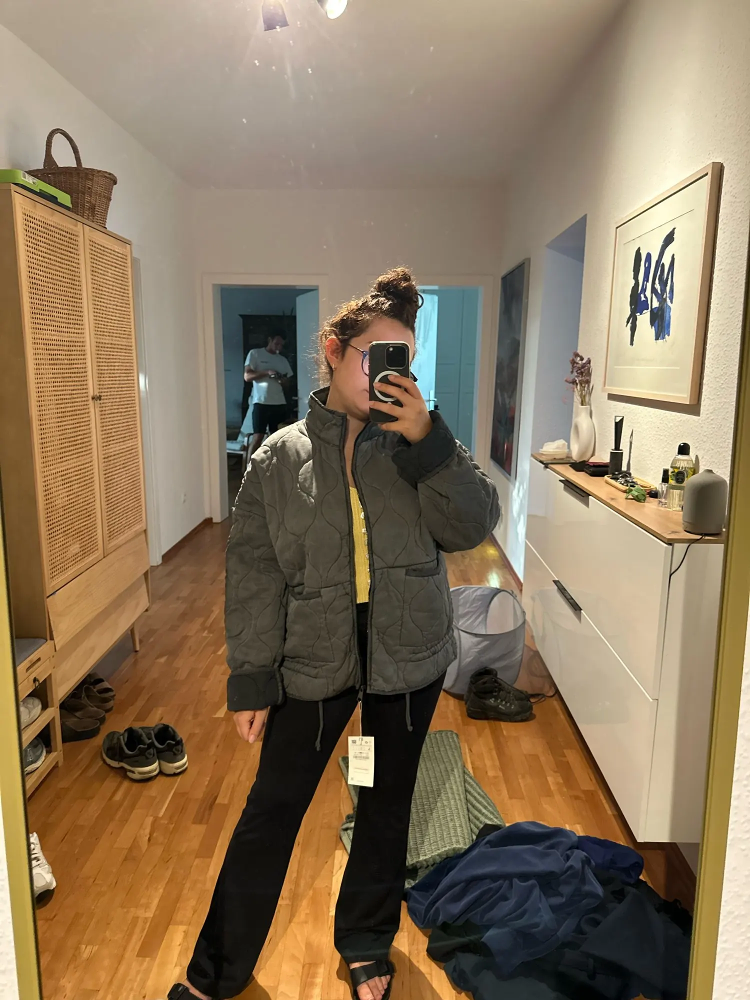 2024 Autumn Women's Stand-Up Collar Cotton Coat photo review