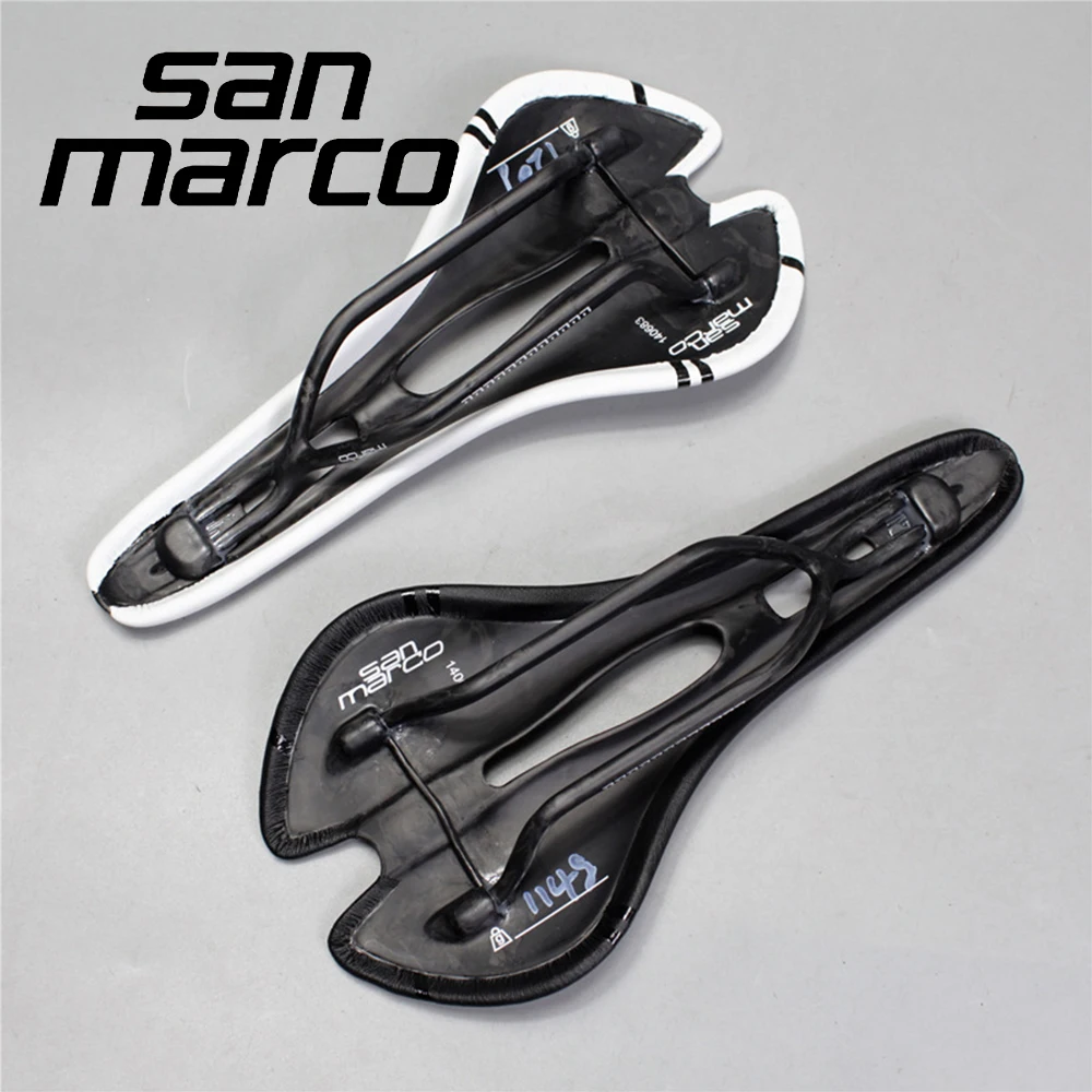 San Marco Aspide Carbon Road Bike Saddle Men Women Bicycle Saddle Comfort Mountain Bike Cycling Seat Carbon Rails Bicycle Parts