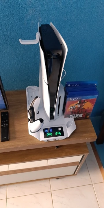 Studeazy™ - Socle Multifonction PS5 Fat/Slim/Pro