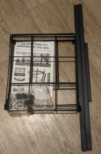 Adjustable Kitchen Shelf Rack - Space-saving Design photo review