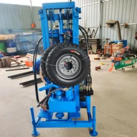 Hydraulic 25HP Diesel Type of Rotary Water Well Drilling Rig with Wholesale Price 1