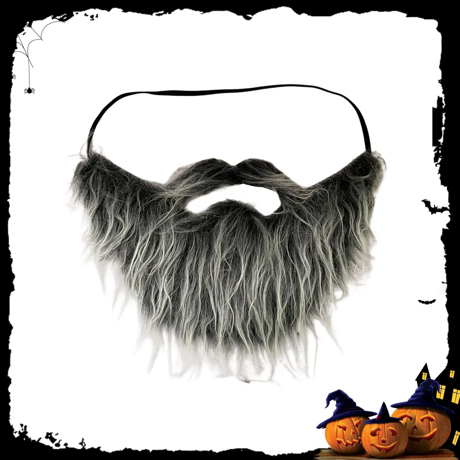 Fake Beard Novelty Dress up Fake Mustache for Carnival Easter Party Supplies Funny Costume Party Fake Beard Moustache