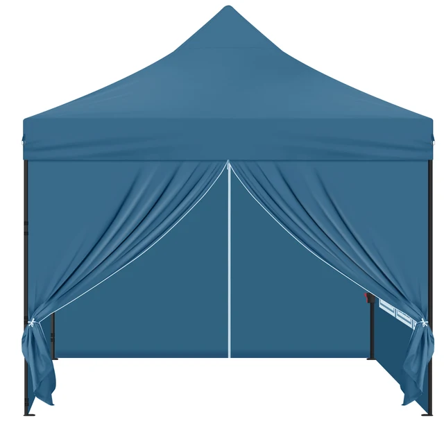 Gazebo Da Giardino Pieghevole WOLTU 3x3m | Impermeabile Con Pannelli Laterali, Custodia Beige