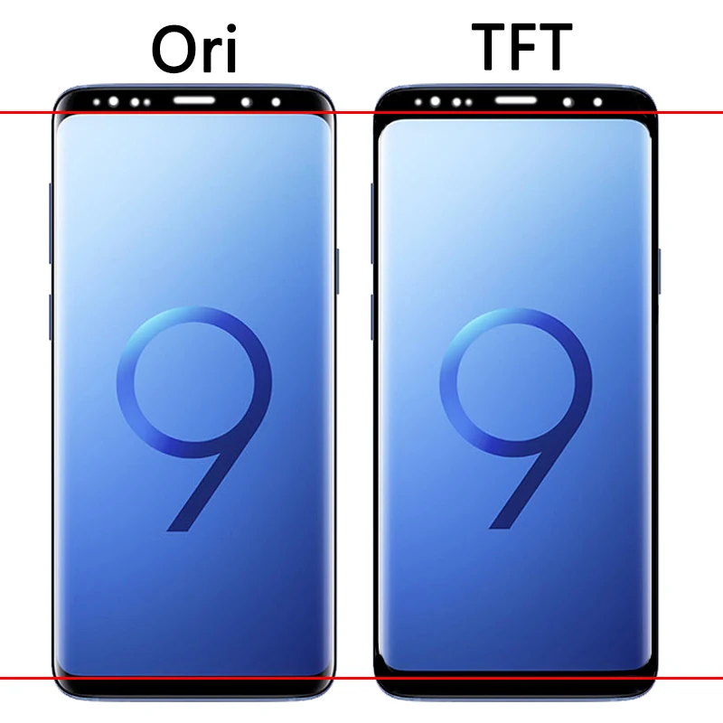 TFT ǰ S9 + LCD ÷ ġ ũ Ÿ,  ü , Ｚ S9 ÷ G965 G965F G965U