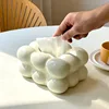 Light Luxury Tissue Box Ceramic Tissue Box Suitable For Bedroom Living Room And Car Home Decoration Kitchen Gadgets 1