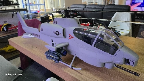 FLISHRC AH-1 Cobra (Camouflage) RTF FL500 V2 500 Class/Size Scale RC Helicopter photo review