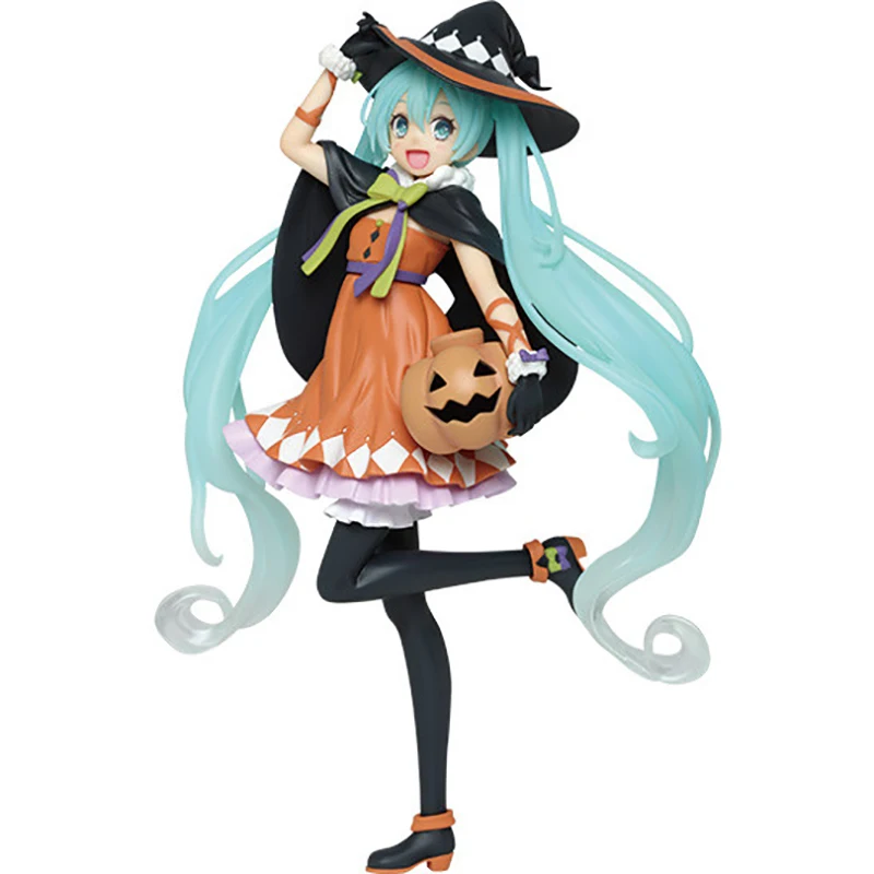 

Фигурка героя из ПВХ juai оригинальная Taito VOCALOID Hatsune Miku Хэллоуин 2-й сезон осень, модель куклы, игрушки
