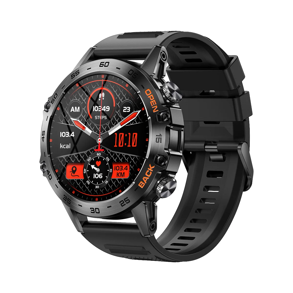 K52 Ʈ ġ    ̾  ȭ ð  ڵ   ǰ  360*360 HD ȭ  Smartwatch.