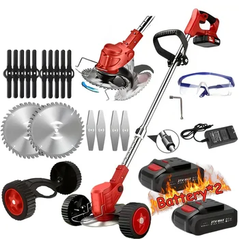 New model for 2025 Cordless Lawn Trimmer TrimmersLawn EdgerMowerBrush CutterWeed Cutter for Garden and Yard Lawn 2