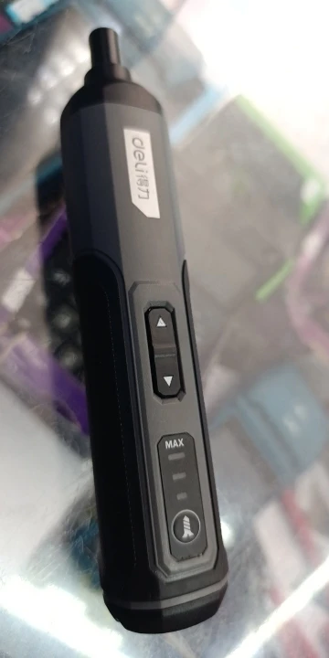 Deli Electric Screwdriver 3-Speed Large Torque Cordless 2000mAh Battery Drill 4V Power Tools Set Household Maintenance Repair photo review