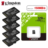 Original Kingston Micro SD Card U3 V30 A2 128Gb 256Gb 512Gb MicroSD Card 64G 1T Adapter Max 150Mb Flash TF Card UAV Camera Phone 1