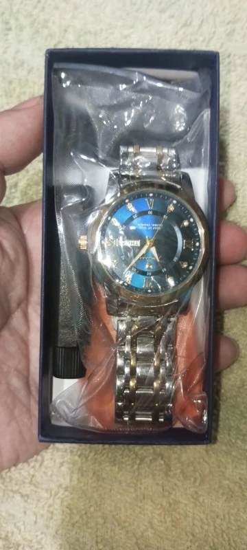 POEDAGAR Luxury Watch for Men photo review