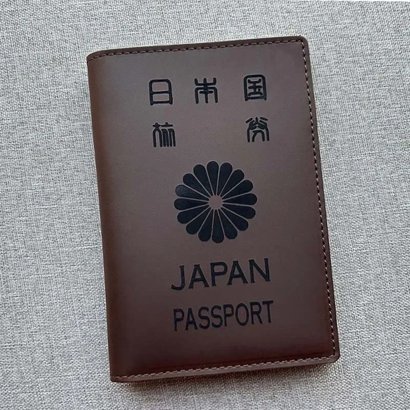 レザーパスポートケース（ネイビー） パスポートケース パスポートカバー 牛革 スキミング防止 航空券