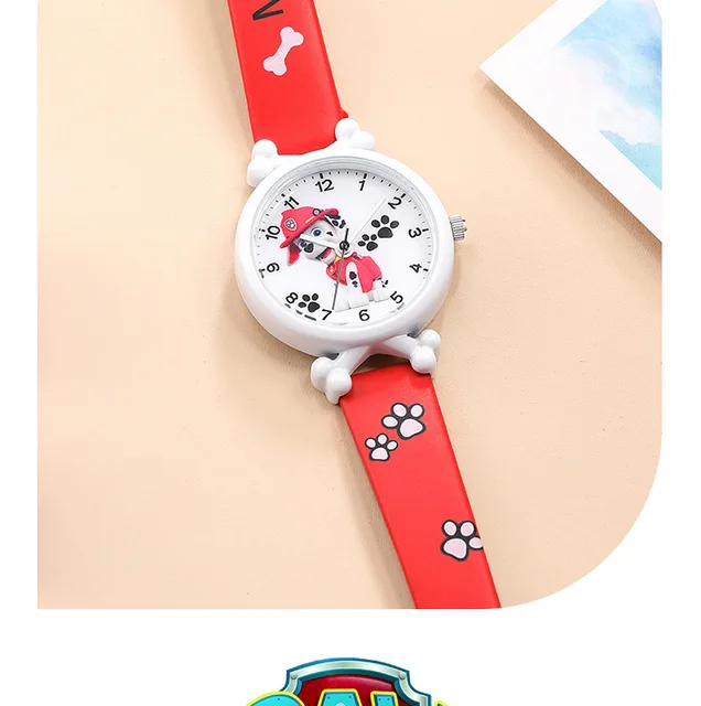 Montre électronique à Quartz pour enfants, personnages de dessin animé pat' patrouille, Chase, Marshall, Skye, garçon et fille, cadeau idéal -  AliExpress