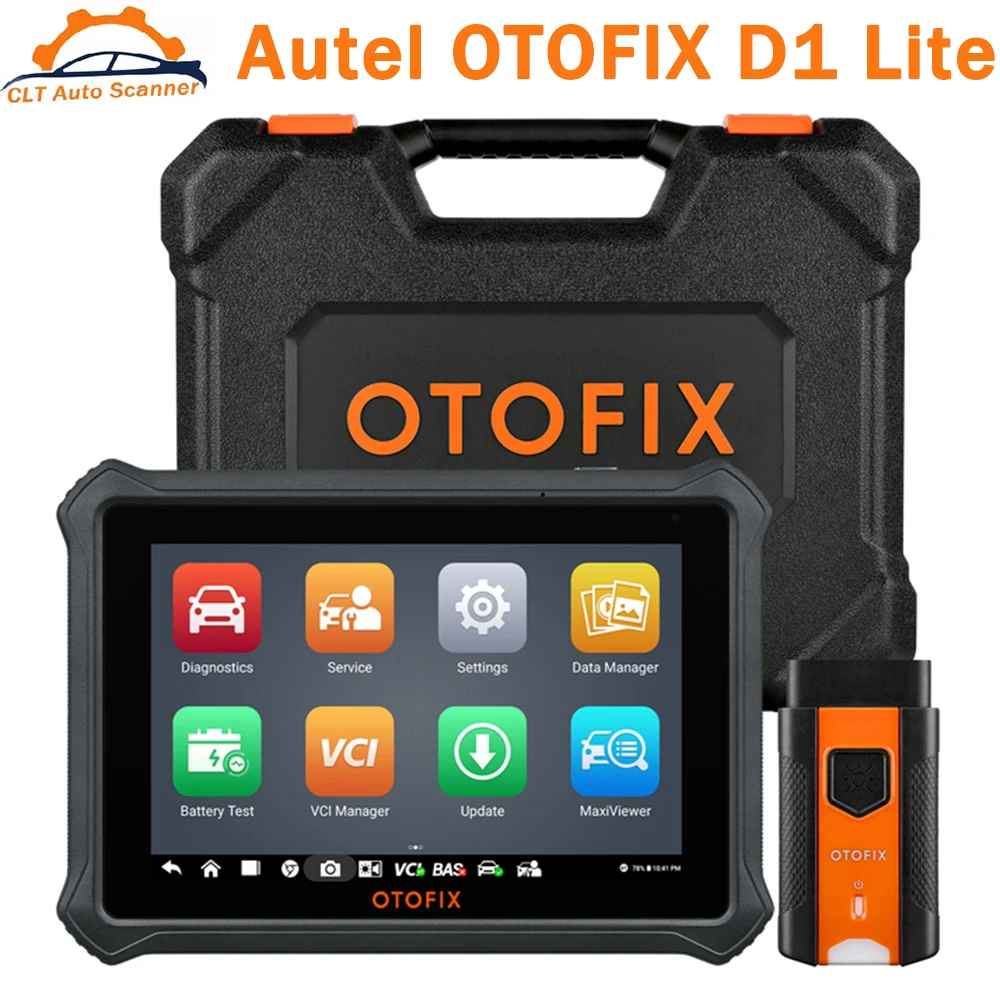 Autel Otofix D1 Lite Obd2 Scanner Car Bluetooth Strumento Diagnostico Wireless Tutti I Sistemi Diagnosi 26 + Servizi Pk Mk808 Mk808Bt
