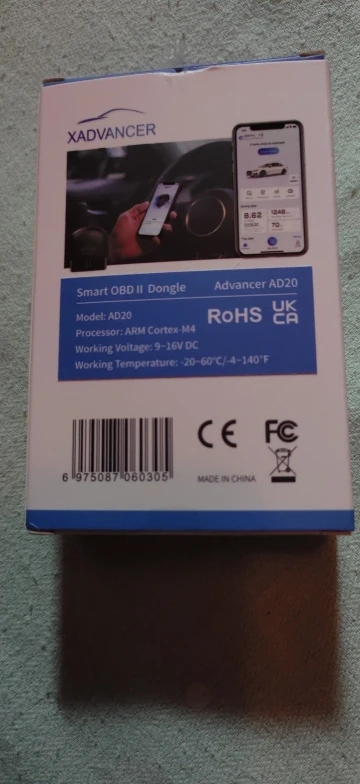 XTOOL AD20 Pro Wireless OBD2 Scanner for iPhone & Android – 2025 Advanced Car Code Reader with Full System Scan, Oil Reset, Battery & Performance Test