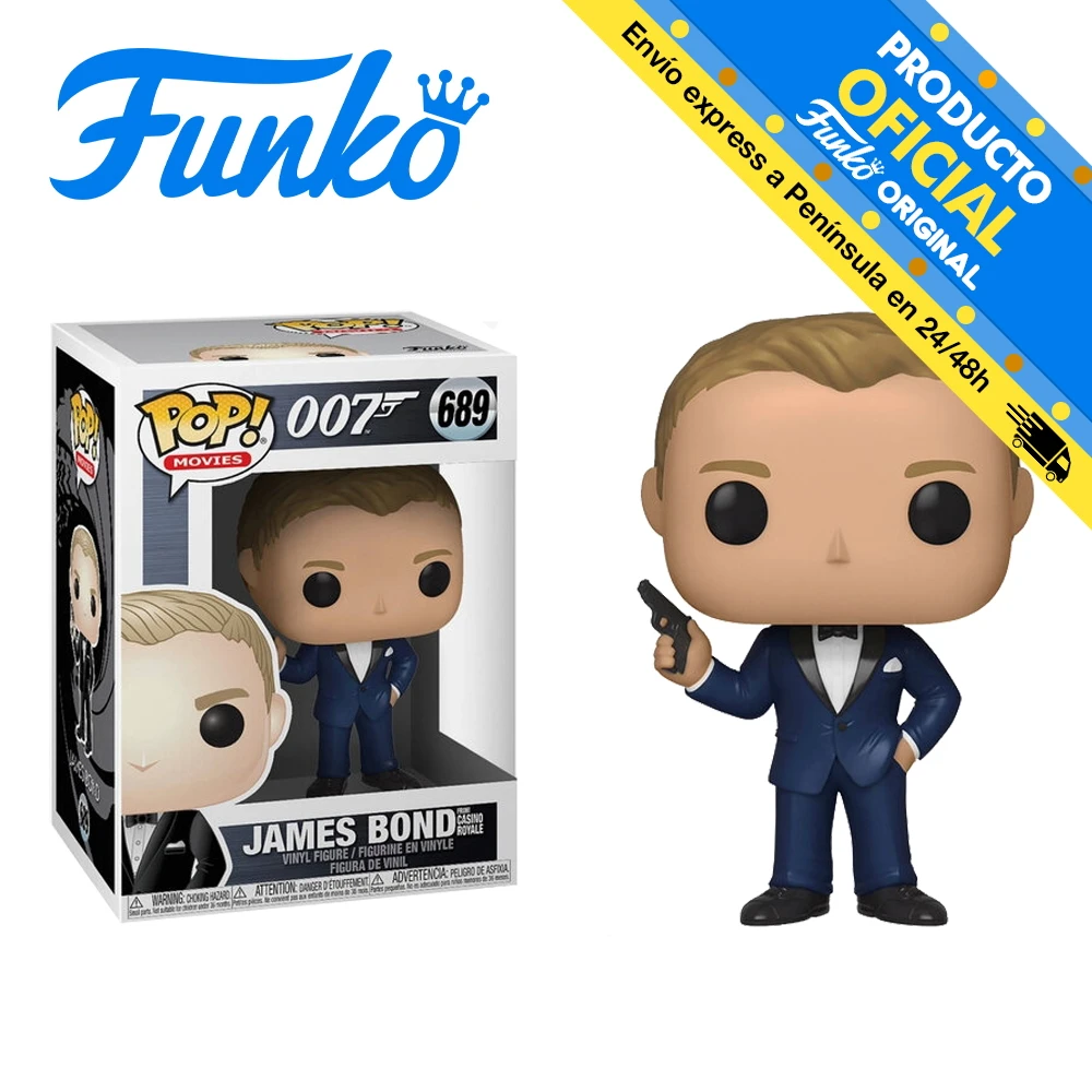 35678 FUNKO POP! James Bond - Casino Royale-figure Daniel Craig, original,  toys, gift, decorative, collector