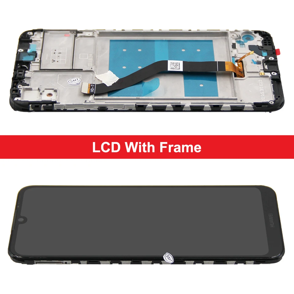 Display Lcd Per Huawei Y6 2019 Mrd-lx1 Lx2 Touch Screen Schermo Vetro Nero - Foto 5